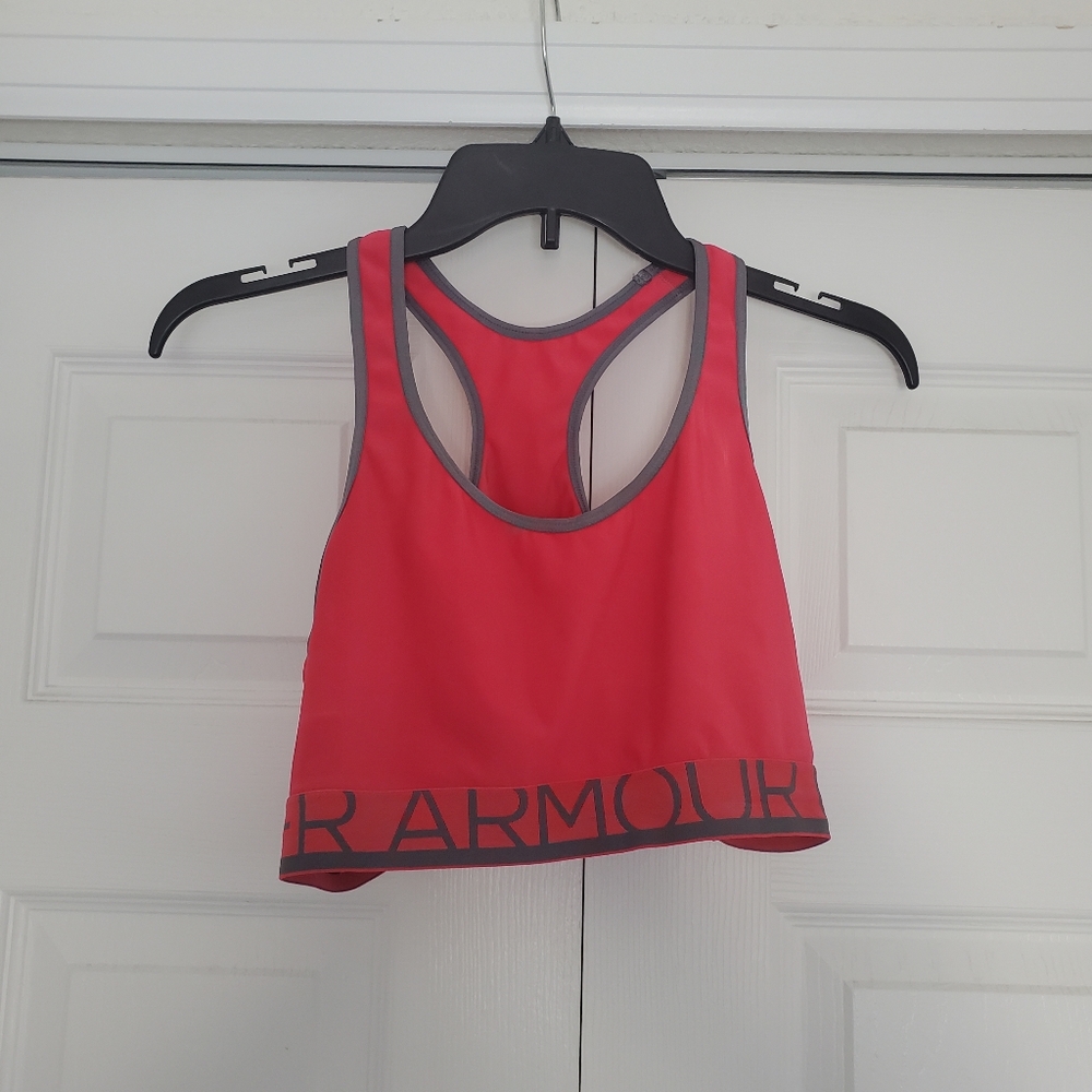 Under armour athletic sports bra. Light impact.
